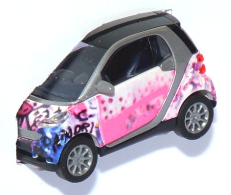 Smart Fortwo Puzzle-Smart pink skull 46117