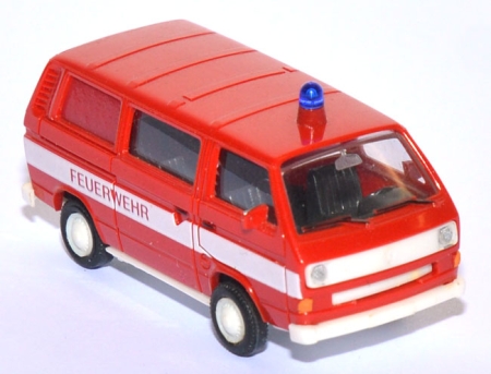 VW T3 Bus Feuerwehr rot