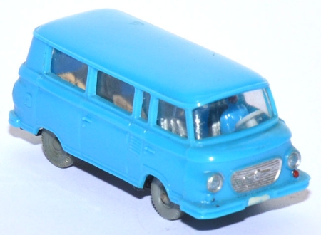 Barkas B 1000 Kleinbus signalblau