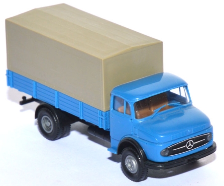 Mercedes-​Benz L 322 Pritschen-​LKW blau