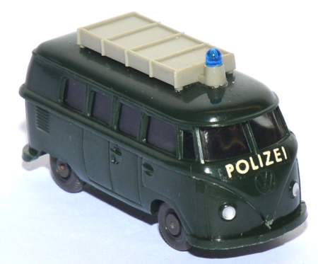 VW T1 Bus Polizei tannengrün