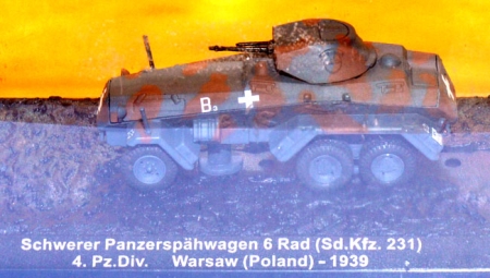 Krupp Panzerspähwagen (Sd.Kfz. 231) Polen 1939