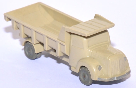 Mercedes-​​​​​Benz L 3500 Muldenkipper hellgelbgrau unverglast