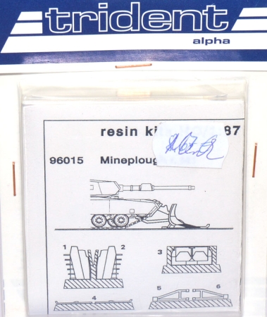 Mineplough / Minenräumer für Panzer M1 Bausatz