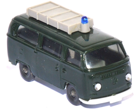 VW T2 Bus Polizei tannengrün