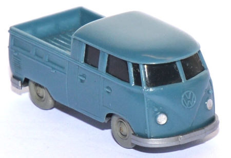 VW T1 Doppelkabine Pritsche mattgraublau