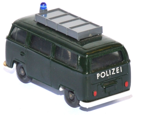 VW T2 Bus Polizei tannengrün