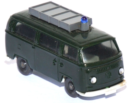 VW T2 Bus Polizei tannengrün