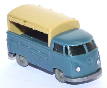 VW T1 Pritsche mit Plane mattgraublau