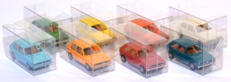 Set 25 Jahre VW-Golf 1 - 8 Modelle