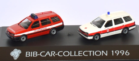 Michelin BIB-​Car-Collection 1996 VW Golf Feuerwehr + DRK