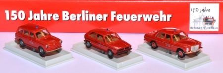 Set 150 Jahre Berliner Feuerwehr 1851 - 2001 Packung 2