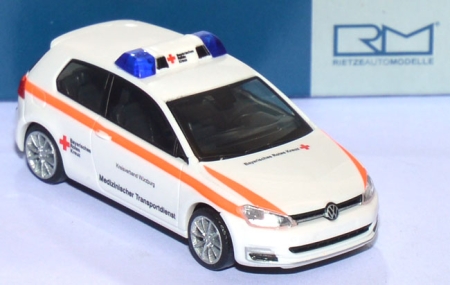 VW Golf 7 Medizinischer Transportdienst BRK Würzburg