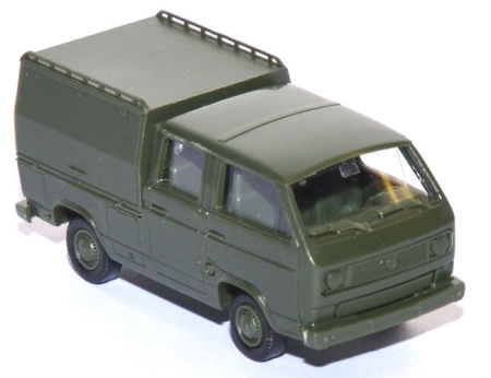 VW T3 DoKa Sonderaufbau Bundeswehr Militär olivgrün