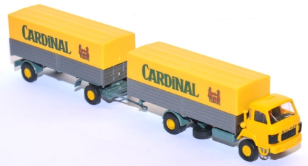 Saurer D290/330 Pritschenlastzug Cardinal Bier