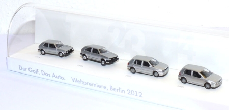 Presse-​Set Der Golf. 2012 Weltpremiere Das Auto.