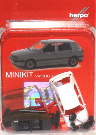 VW Golf 3 4türig weiß Minikit