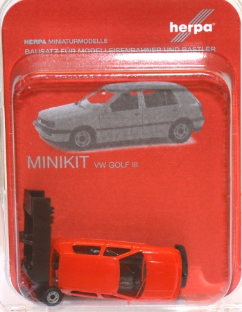 VW Golf 3 4türig rot Minikit