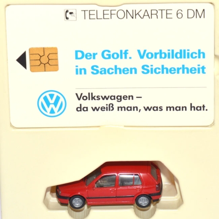 VW Golf 3 4türig mit Telefonkarte