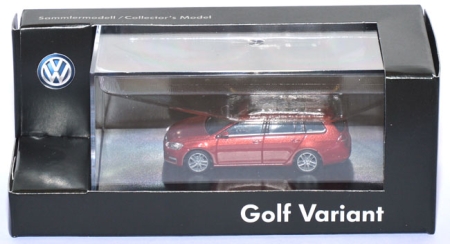 VW Golf 7 Variant rotmetallic