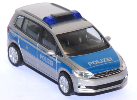 VW Touran Polizei Berlin blau