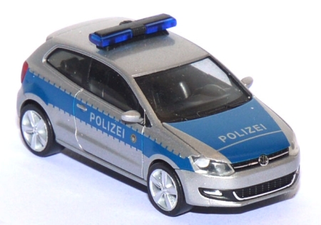 VW Polo Polizei Berlin blau