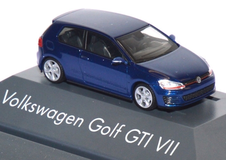 VW Golf 7 GTI 2türig dunkelblaumetallic