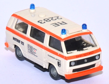 VW T3 Bus Baby Notarzt Feuerwehr Datteln