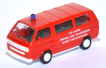VW T3 Bus 100 Jahre Feuerwehr Dietenhofen