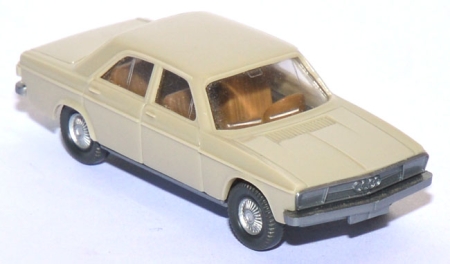 Audi 100 Limousine hellgelbgrau