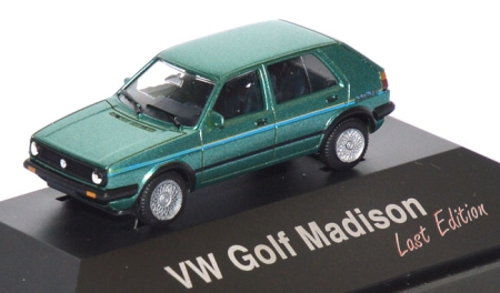 VW Golf 2 4türig Madison Last Edition grünmetallic