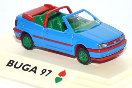 VW Golf 3 Cabrio Buga 97 himmelblau