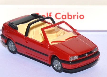 VW Golf 3 Cabrio rot