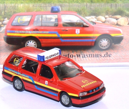 VW Golf 3 Variant Feuerwehr Westerland