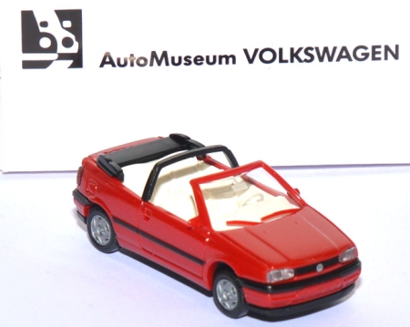 VW Golf 3 Cabrio rot