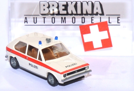 VW Golf 1 2türig Po­li­zei Schweiz