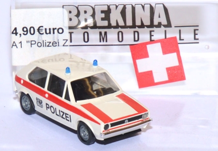 VW Golf 1 2türig Polizei Zürich