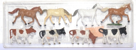 Figuren Hoftiere Pferde und Kühe