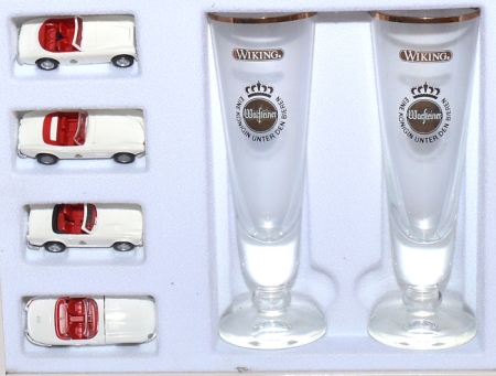 Warsteiner Cabrio-​Set inkl. 2 Mini-​Tulpen