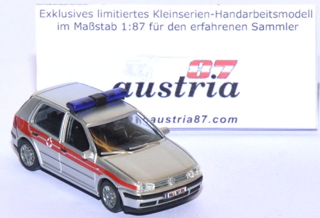 VW Golf 4 4türig Rotes Kreuz Notarzt Murau Österreich
