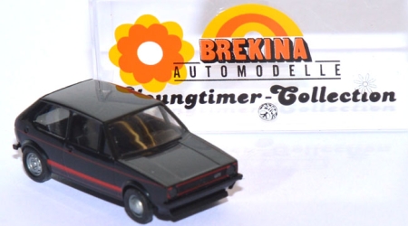 VW Golf 1 GTI schwarz