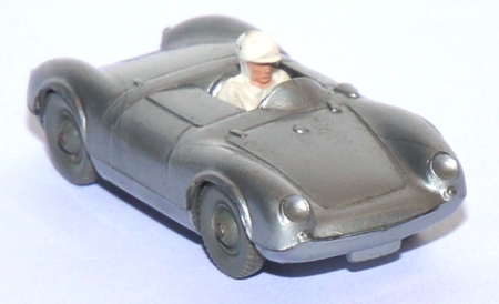 Porsche 550 Spyder Rennwagen silber