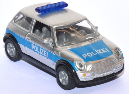 Mini Cooper Polizei blau
