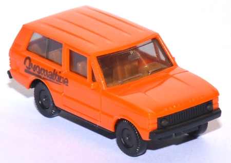 Range Rover Ovomaltine Schweiz orange