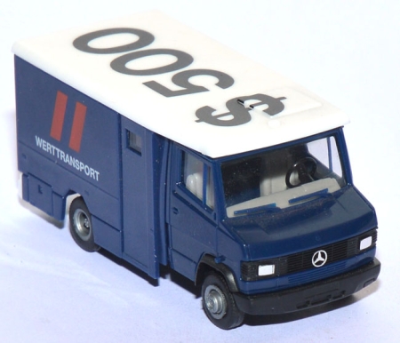 Mercedes-​​Benz T2 Geldtransporter Werttransport blau