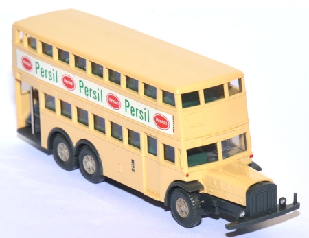 Mercedes-​​Benz D 38 Doppeldeckerbus Persil hellbeige