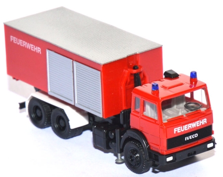 Iveco Turbo Abrollcontainer / Wechsellader Feuerwehr