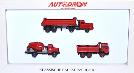 Set Autodrom Klassische Baufahrzeuge 11