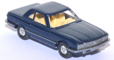 Mercedes-​​​​​​Benz 350 SL Cabriolet geschlossen stahlblau