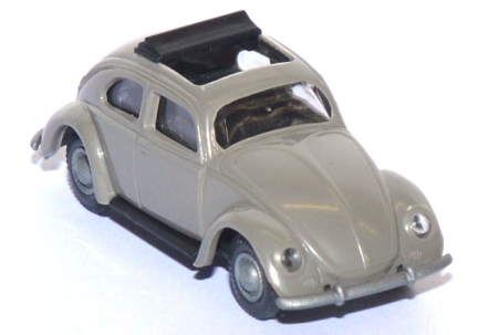 VW Käfer 1200 mit Faltdach grau